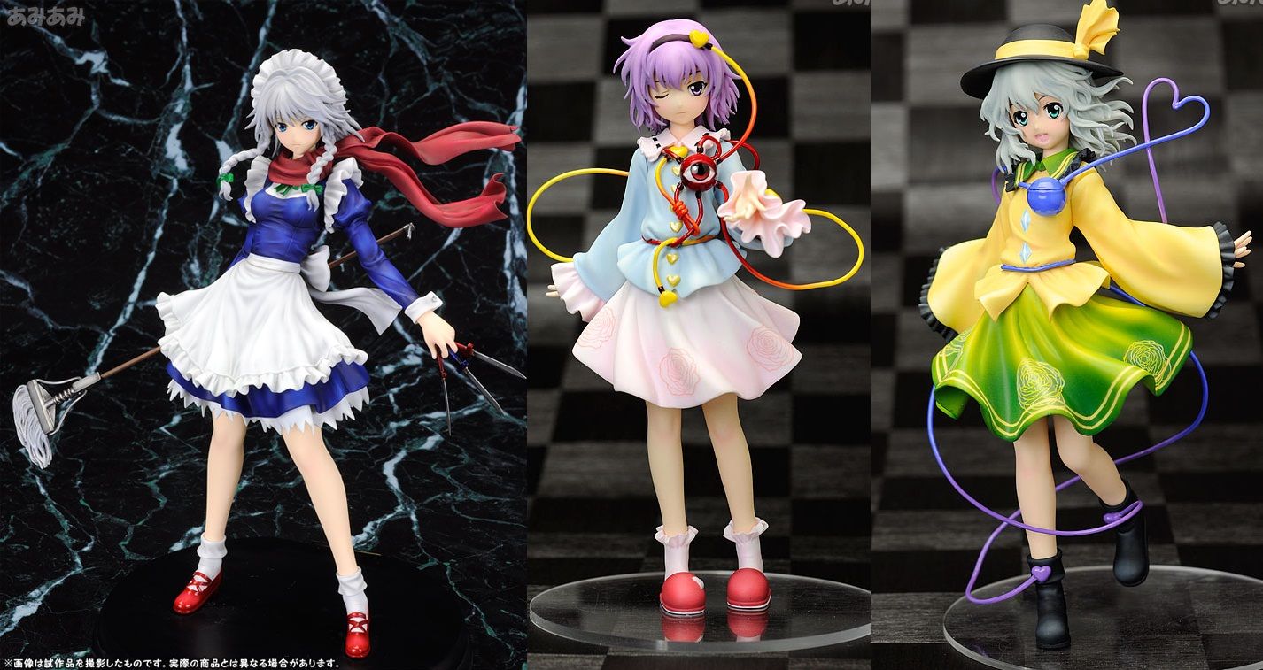 [Reedición] Sakuya Izayoi Youyoumu ver., Satori Komeiji y Koishi Komeiji -Touhou Project- (Griffon Enterprises) FIG-MOE-5334_01