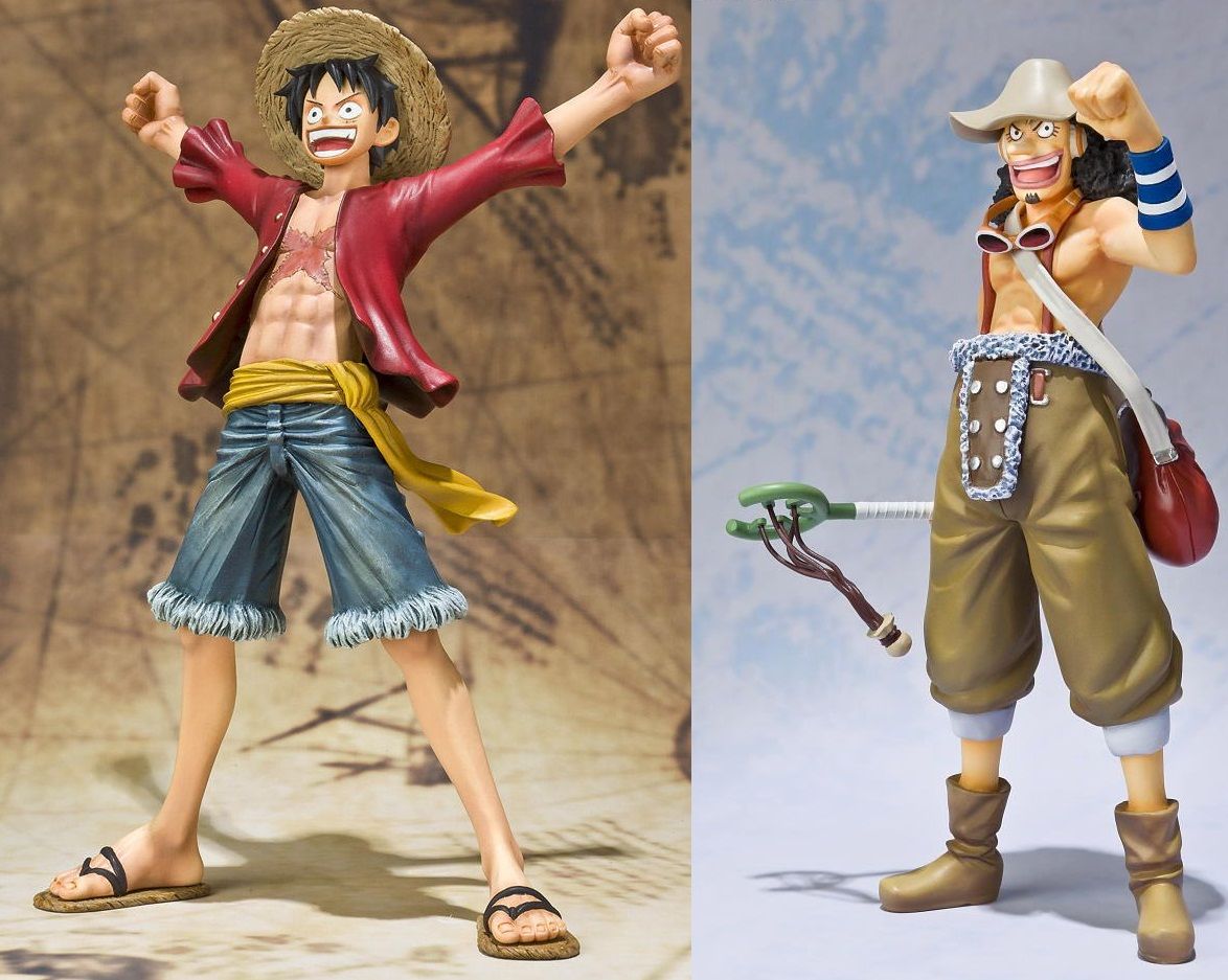 [Reedición] Monkey D. Luffy y Usopp New World ver. Figuarts ZERO -One Piece- (Bandai) 10170382a