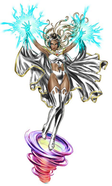 [Variación] Storm White Costume ver. Bishoujo Statue -X-Men- (Kotobukiya) XKTOMK144