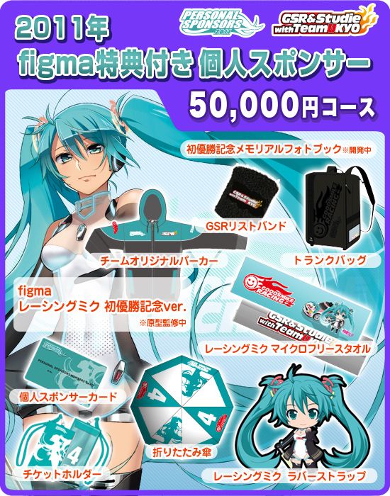 Figma Miku Hatsune Racing 2011 -GOOD SMILE Racing, Vocaloid- (Max Factory) 06221643_4e019d1c8c137