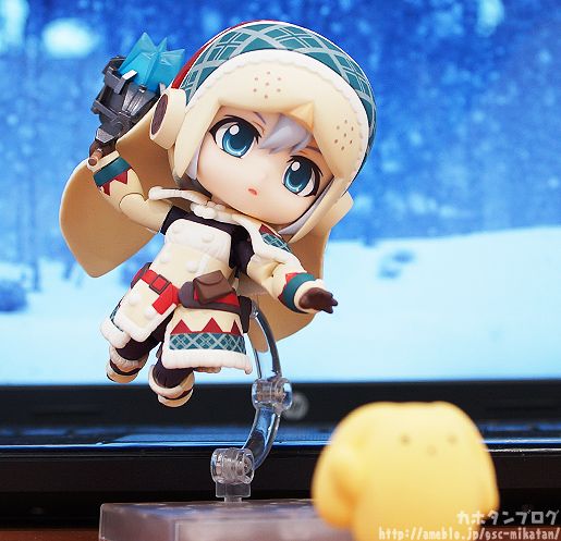 Nendoroid Hunter & Otomo Airou -Monster Hunter 4- (Good Smile Company) Femalehunter10