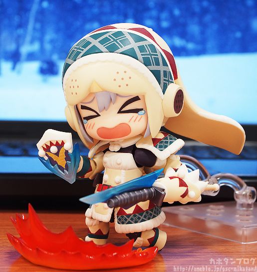 Nendoroid Hunter & Otomo Airou -Monster Hunter 4- (Good Smile Company) Femalehunter15