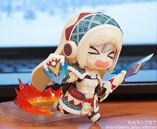 Nendoroid Hunter & Otomo Airou -Monster Hunter 4- (Good Smile Company) Femalehunter20