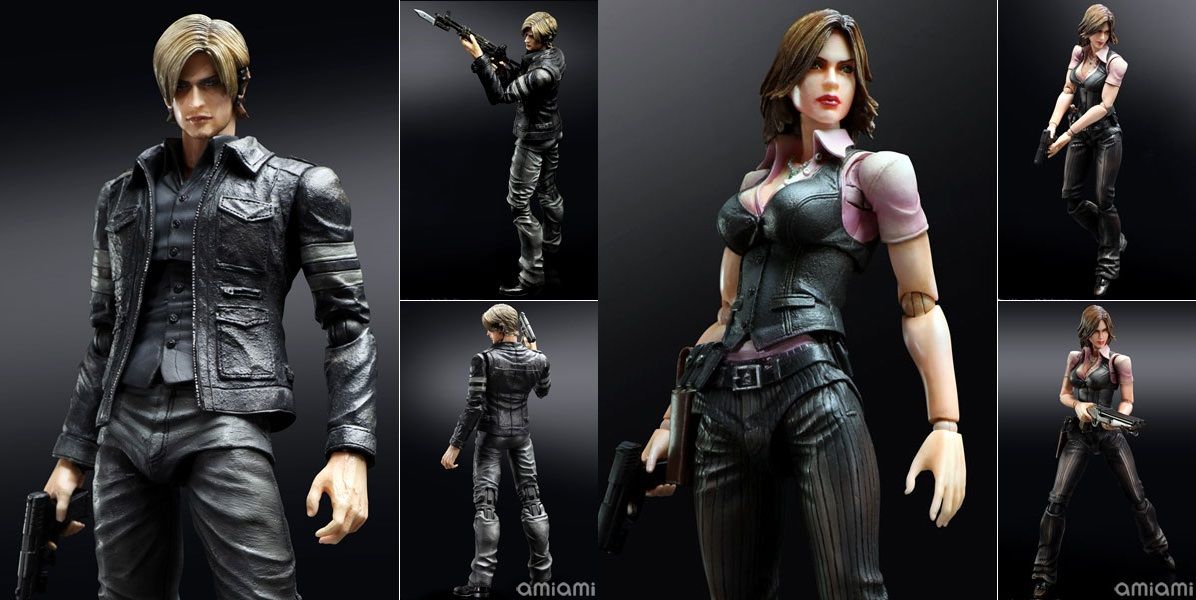 Play Arts Kai Leon Kennedy y Helena Harper -Resident Evil 6- (Square Enix) Leoelen00