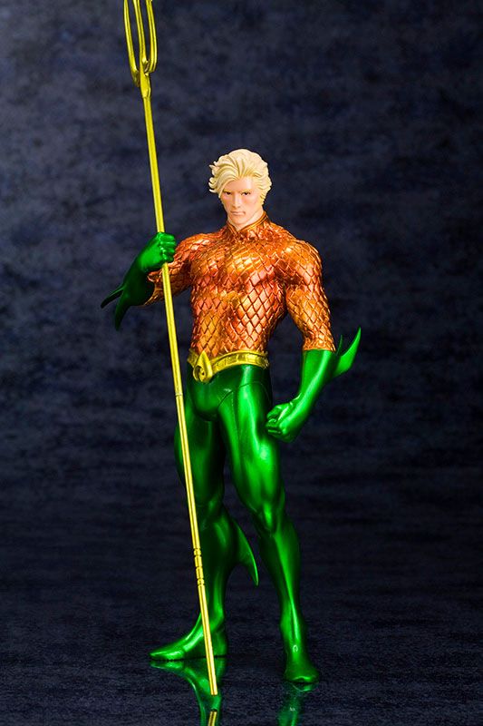 Aquaman  DC Comics New 52 ARTFX+ -Justice League- (Kotobukiya) 01-1