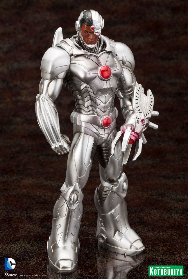 Cyborg DC Comics New 52 ARTFX+ -Justice League- (Kotobukiya) 02-4