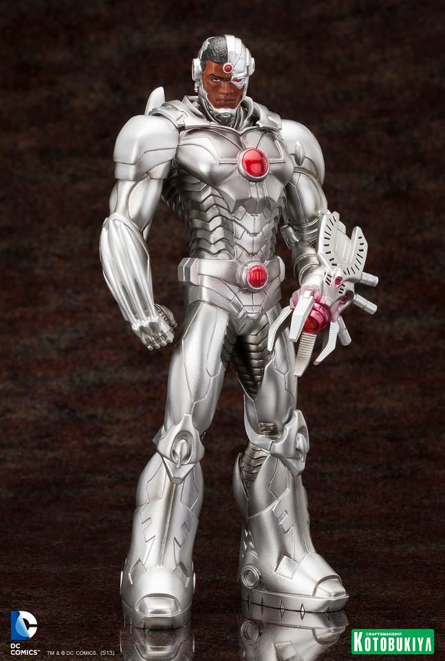 Cyborg DC Comics New 52 ARTFX+ -Justice League- (Kotobukiya) 03-4