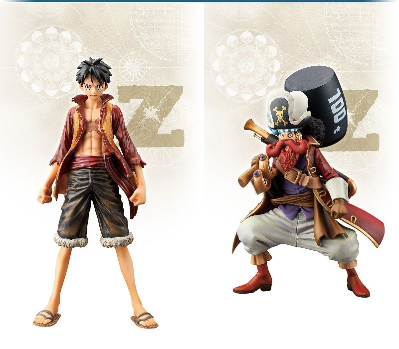 Monkey D. Luffy y Usopp The Grandline Men DXF - One Piece Film Z- (Banpresto) 00