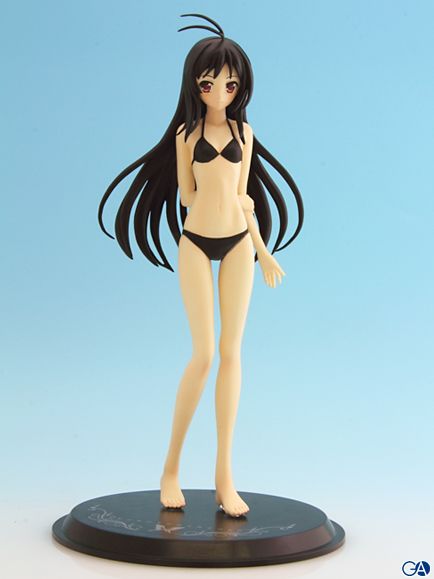 Kuroyukihime School Uniform ver. &  Swimsuit ver. -Accel World- (Banpresto) Accel-world-kuroyukihime-dx-figure-banpresto-8