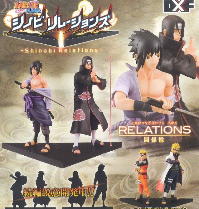Sasuke Uchiha e Itachi Uchiha Shinobi Relations DX Figures -Naruto Shippuden- (Banpresto) Ala21ddin211344672569