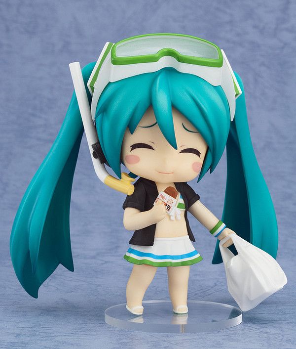 Nendoroids Miku Hatsune Summer ver., Ren y Rin Kagamine Family Mart 2013 ver. -Vocaloid- (Good Smile Company) Agon13745695211