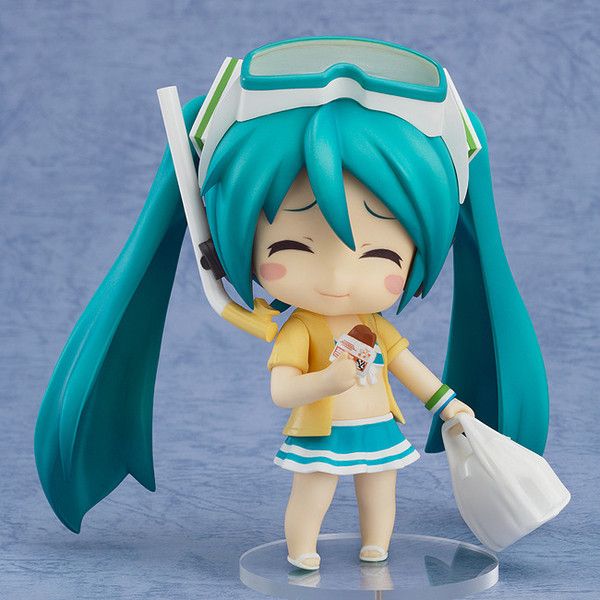 Nendoroids Miku Hatsune Summer ver., Ren y Rin Kagamine Family Mart 2013 ver. -Vocaloid- (Good Smile Company) OhnoRaptors13745672121