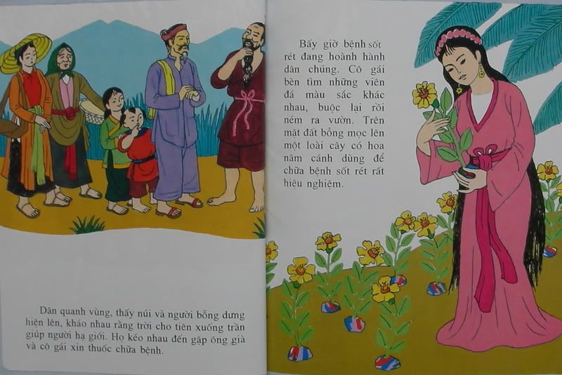 Sự tích núi Ngũ Hành - Truyện tranh Truyen044