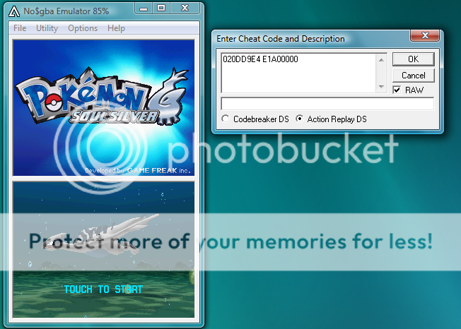 Soul Silver Emulation help NoGBASoulSilverCheat