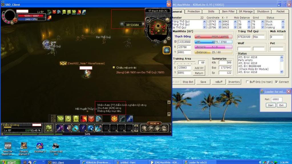  KDBotLite  Free Bot CON DUONG TO LUA MAP 120  5