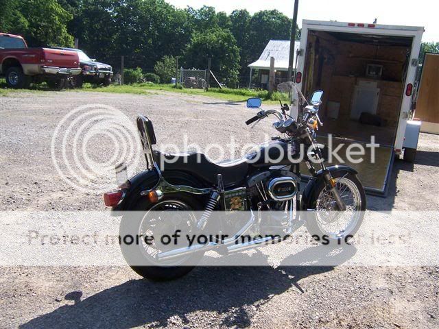 1976 harley  bicentenial Bike