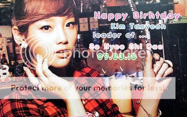 Happy Birthday  Kim Taeyeon 09.03.10 105t7ic