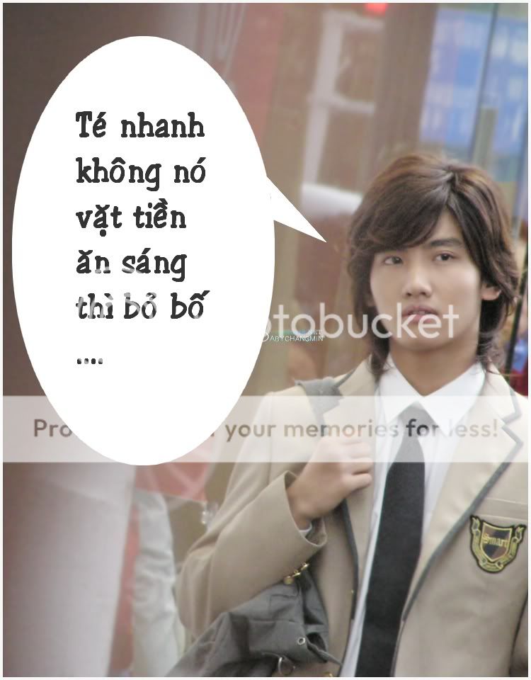 Kế hoạch đổi đời [fic hình dbsk + bb] 20