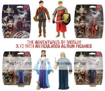 [Merlin] DVD, Soundtrack et produits dérivés Merlinfigurines