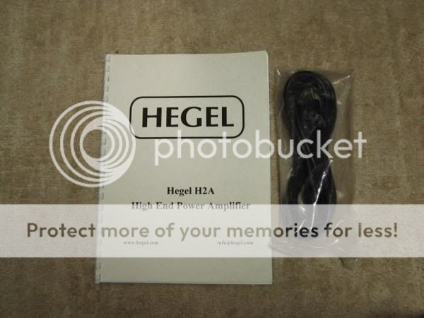  Hegel H2A power amp 3-2