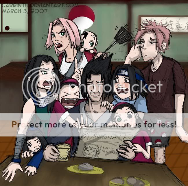 [Juego]Trae la imagen... - Página 3 Uchiha_Family_Breakfast_by_carrinth