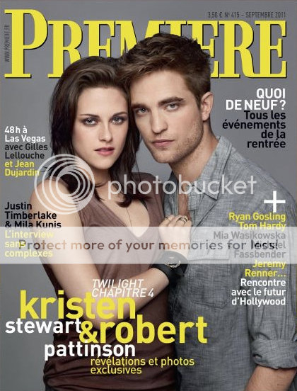 5 Septiembre- Robert Pattinson en la Portada de ' Premiere Magazine '  Premierefrance