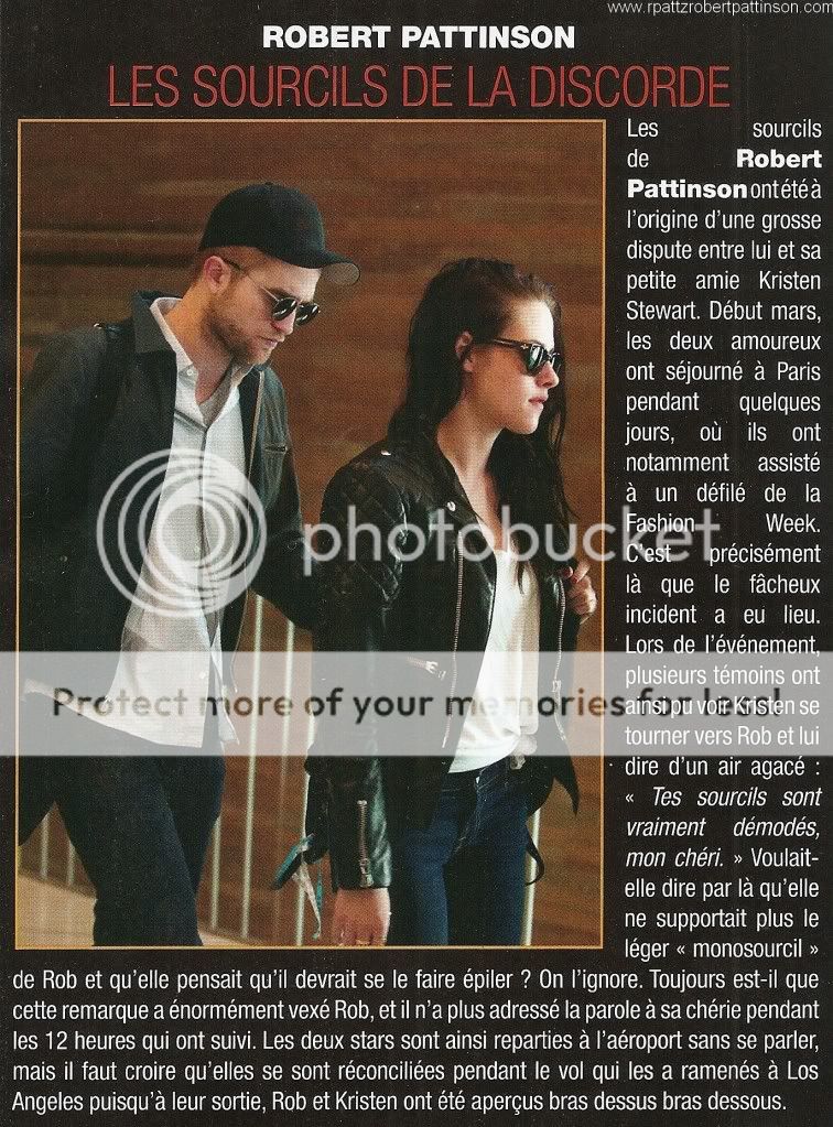 Robsten, Bel Ami, On the Road, Twilight y Cosmopolis en la revista ‘One’ (Francia) – Transcripción de los artículos HQOne6