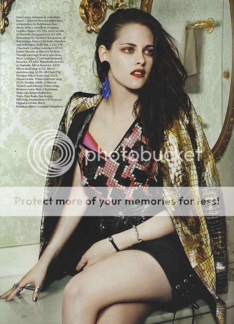 Outtakes de Kristen Stewart Para Vogue UK (Actualizado) + Lucinda Chambers, Directora de Moda Habla Acerca de Kristen (Vogue UK) Xzoll