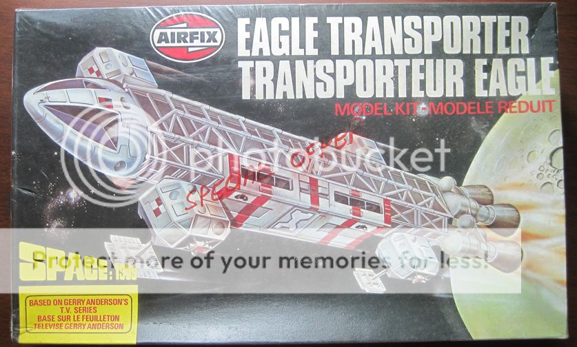 WTT - Unbuilt Model Kits for a RTR Crawler - [SOLD] Airfix-Space1999Eagle