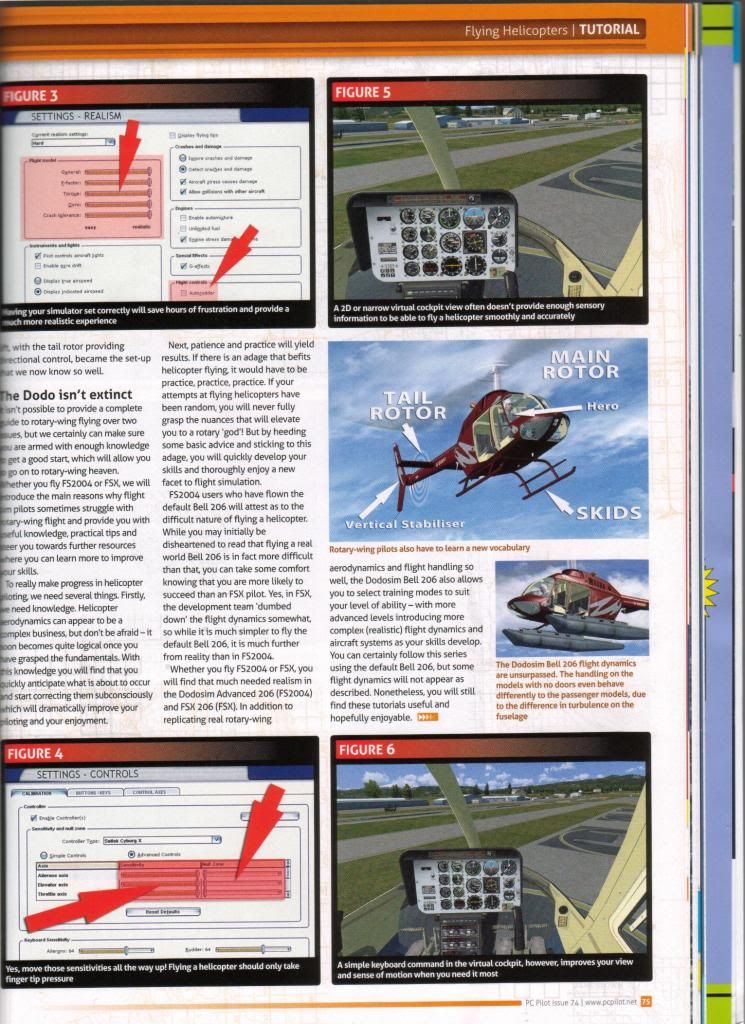 PC pilot flight training Heli2