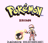 Pokemon Brown Playthrough. PokemonBrown_01