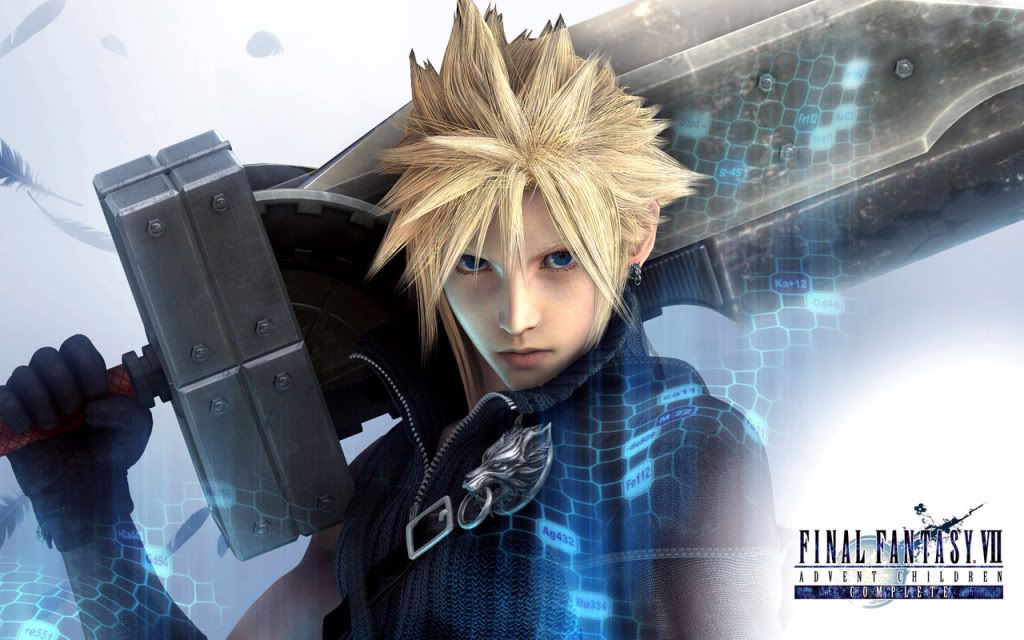 The Final Fantasy Blonde_hair-blue_eyes-cloud_strife-final_fantasy-final_fantasy_vii-final_fantasy_vii_advent_children-sword-weapon