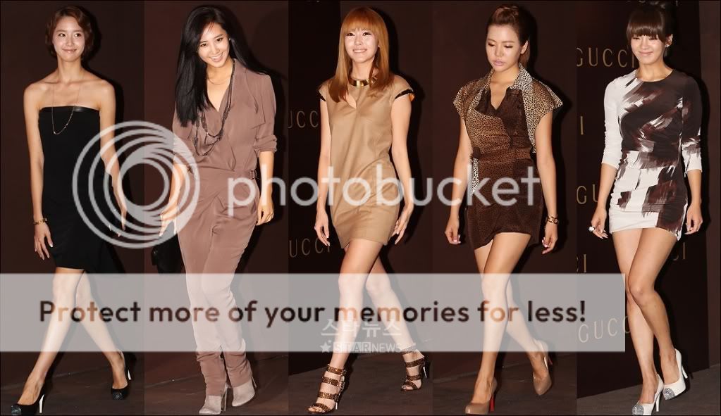 [Pic][1-9] SNSD's Yuri, Jessica, Sunny, Hyoyeon & Yoona - GUCCI F/W Collection Fashion Show in Seoul 20100901224531