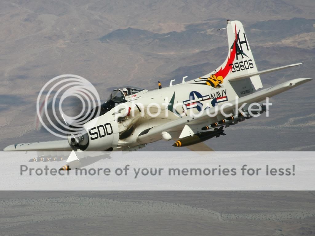 A-1H Skyraider (VA-176) A-1Hx