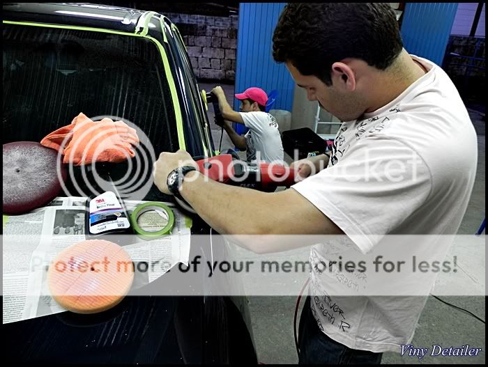 Curso de polimento automotivo no sistema Car Detail com Viny Detailer em Estrela - Rs DSCN5113