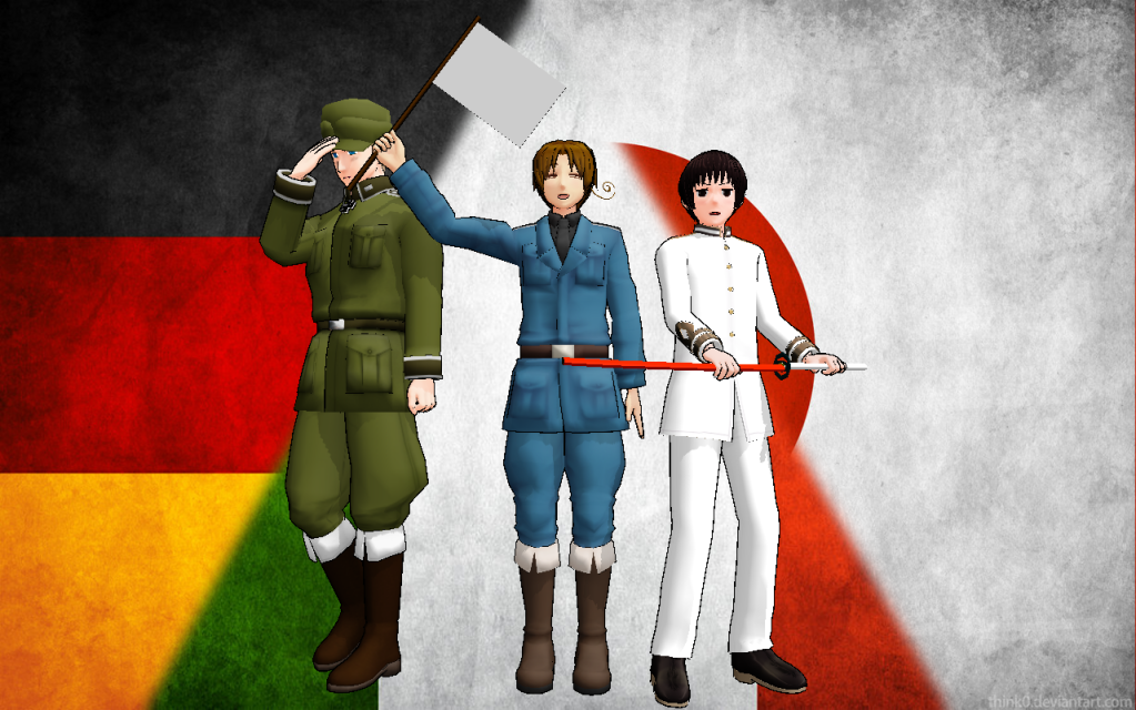 Hetalia Fanart! - Page 5 AxisPowerswallpaper