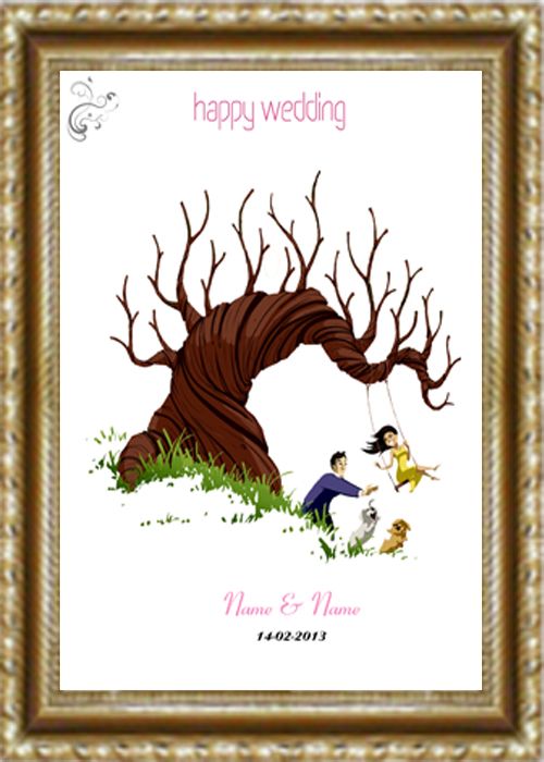 Dịch vụ cưới : thiết kế & in wedding tree , chụp ảnh cưới .... M6