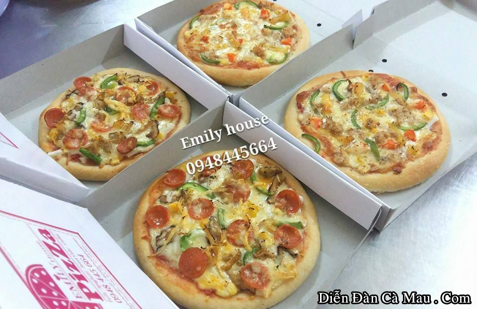 Cà Mau : Pizza Tươi EMILY HOUSE 11426599_10205288747731761_1457799444_n