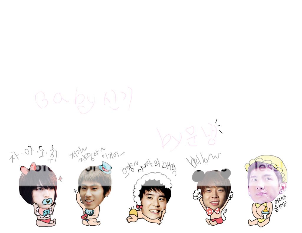 [FANART] BABY DBSK HANDPHONE WALLIES Untitled-1