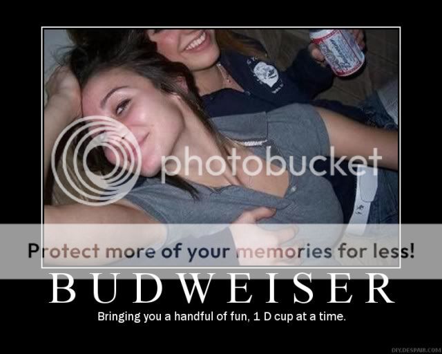 Help me? Karma bites! Budweiser