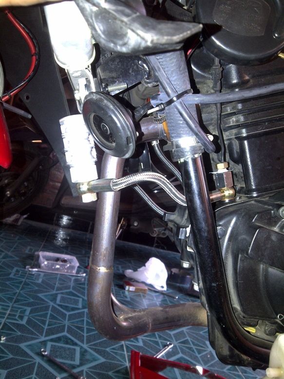 Oil Cooler Custom PNP Ninja 250 (with braided steel hoses) IMG-20121022-00018-1