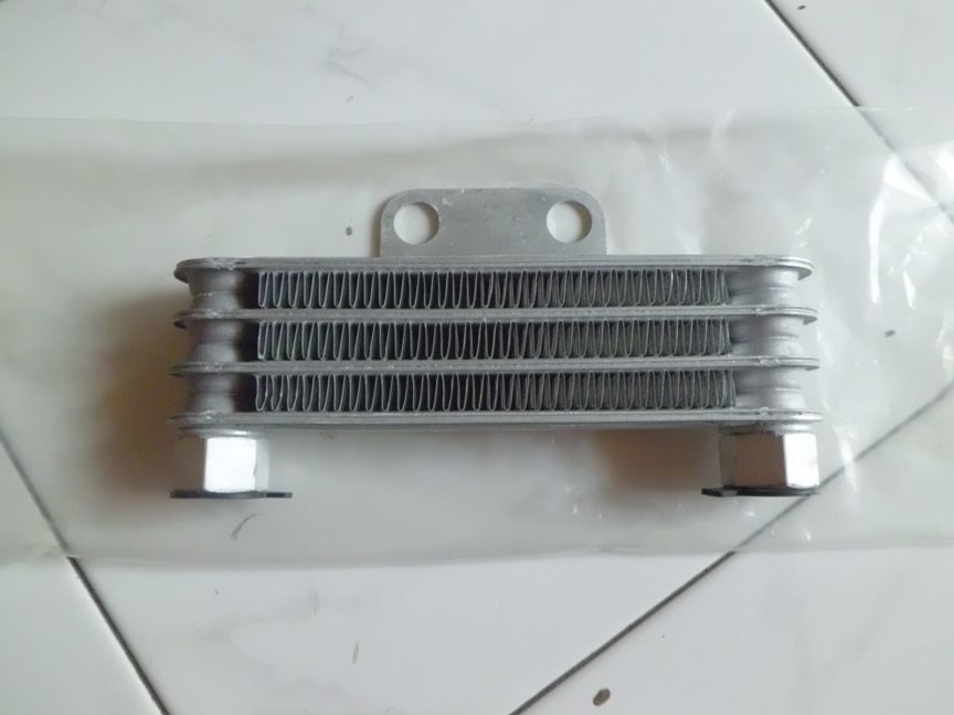 Oil Cooler Custom PNP Ninja 250 (with braided steel hoses) OC02