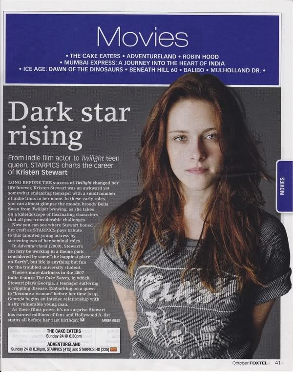 Kristen Stewart in Australian Foxtel magazine 001e7e5x