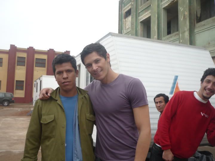 Alex Meraz on the set of 'City of Gardens' 30709_395996500372_571270372_466522