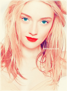 Gorgeous Dakota Fanning outtakes from Flare Magazine DakotaFanning1