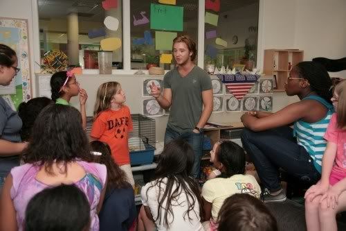 Twilight Star Michael Welch Dazzled Military Teens on First USO Education Tour Img_4190