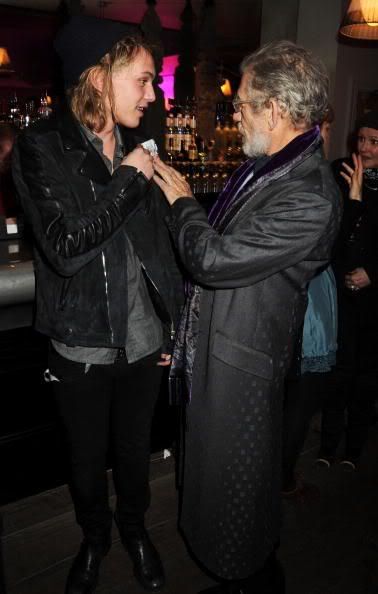 Jamie at the Waiting for Godot after party Jamie-bower-1