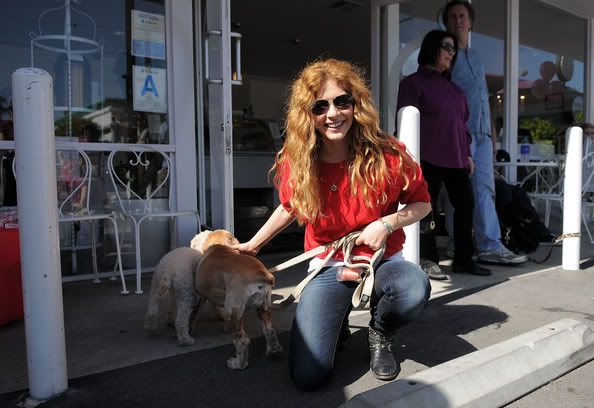 Rachelle At The 'Let a Shelter Dog Steal Your Heart' Event Dog04