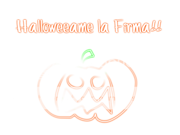 Halloweeame la Firma! Headerhalloo