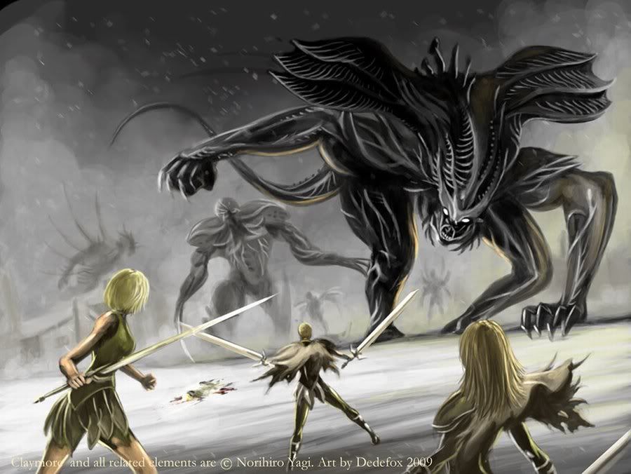 [Recomendacion Manga] Claymore Claymore__Northern_Battlefield_by_Dedefox